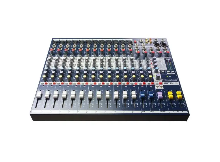 Soundcraft EFX12 12+2, 2 aux med Lexicon klang 
